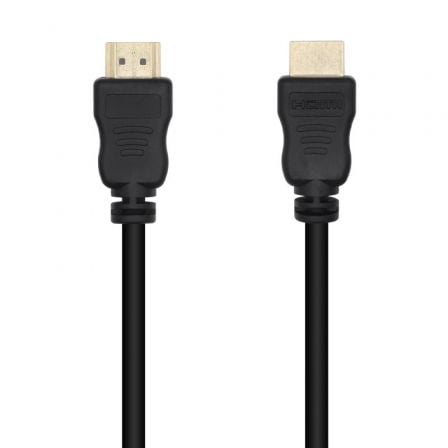 Cable HDMI 1.4 14+1 CCS Aisens A119-0528/ HDMI Macho - HDMI Macho/ 1m/ Preto
