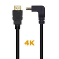Cable HDMI 2.0 4K Aisens A120-0456/ HDMI Macho - HDMI Macho/ 1m/ Preto