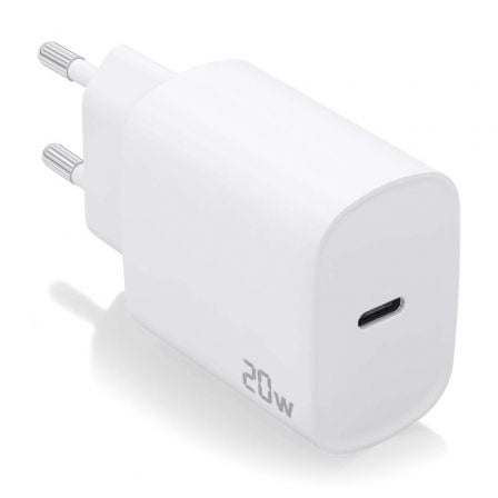 Carregador de Pared Aisens A110-0752/ 1xUSB Tipo-C/ 20W