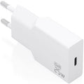 Carregador de Pared GaN Aisens A110-0999/ 1xUSB Tipo-C/ 25W/ Branco