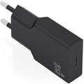 Carregador de Pared GaN Aisens A110-1004/ 1xUSB Tipo-C/ 30W/ Preto