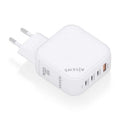 Carregador de Pared GaN Aisens ASCH-100W4P028-W/ 3xUSB Tipo-C/ 1x USB/ 100W