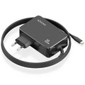 Carregador de Portátil GaN Aisens ASCH-1PD100WL50-BK USB Tipo-C/ 100W/ Automático/ Voltaje 5-20V