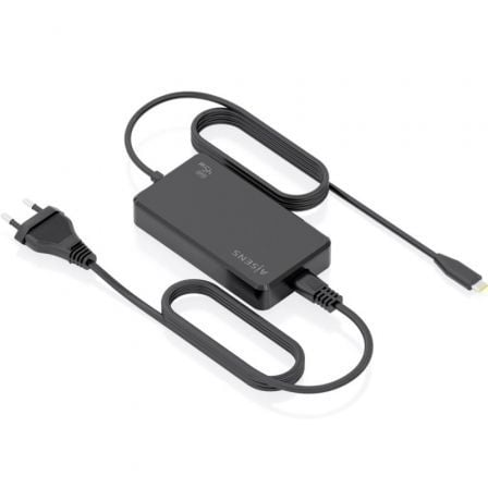 Carregador Sobremesa GaN Aisens ASCH-1PD45D067-BK/ 1xUSB Tipo-C/ 45W