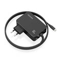 Carregador de Portátil GaN Aisens ASCH-1PD90WL034-BK/ 1xUSB Tipo-C + Cable 1.8m/ 90W/ Automático/ Voltaje 5-20V