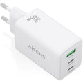 Carregador de Pared GaN Aisens ASCH-65W3P072-W/ 2xUSB Tipo-C/ 1xUSB/ 65W/ Branco