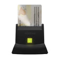 Lector de DNI y Tarjetas Aisens ASCR-SN05-BK/ USB 2.0/ Preto