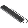 Docking USB Tipo-C Aisens ASUC-13P042-GR/ 2xUSB Tipo-C/ 1xUSB Tipo-C PD/ 2xUSB/ 2xHDMI/ 1xDisplayPort/ 1xLector de Tarjetas/ 1xJack 3.5mm/ 1xRJ45/Gris