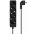 Regleta Aisens A154-0534/ 4 Tomas de Corriente/ Cable 1.4m/ Preto