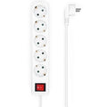 Regleta con Interruptor Aisens A154-0651/ 5 Tomas de Corriente/ Cable 1.4m/ Branco