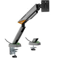 Soporte de Mesa Gaming para Monitor Aisens DT49TSRRGB-347/ Giratorio/ Inclinable/ hasta 16kg/ con Iluminação RGB