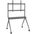 Soporte de Suelo con Ruedas Aisens FT86FE-143 para TV o Ecrã Interactiva 50-86/ hasta 120kg