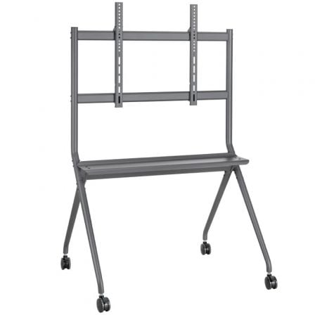 Soporte de Suelo con Ruedas Aisens FT86FE-143 para TV o Ecrã Interactiva 50-86/ hasta 120kg