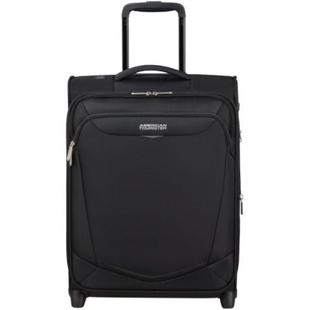Maleta de Cabina American Tourister Upright SummerRide 55cm/ 55x40x20cm/ 2 Ruedas/ Preta