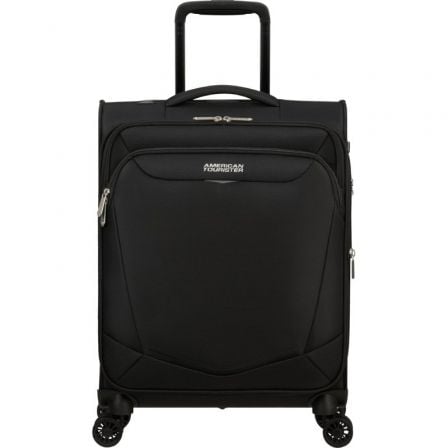 Maleta de Cabina American Tourister SummerRide Spinner 55cm/ 55x40x23cm/ 4 Ruedas/ Preta