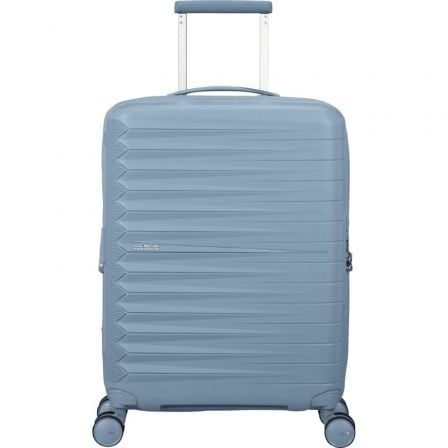Maleta de Cabina American Tourister FastForward Spinner Expansible 55cm/ 55x40x23cm/ 4 Ruedas/ Azul