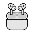 Auscultadores Bluetooth Apple Airpods Pro 3nd/ USB-C/ Estuche de Carga Magsafe