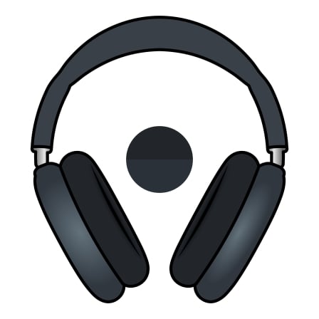 Auscultadores Bluetooth Apple Airpods Max 2 USB-C/ Medianoche