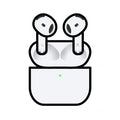 Auscultadores Bluetooth Apple Airpods V4 4a Generacion