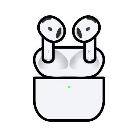 Auscultadores Bluetooth Apple Airpods V4 4a Generacion