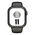 Apple Watch Series 11/ GPS / Cellular/ 46mm/ Titanio Natural/ Correa Milanese Natural S/M