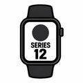 Apple Watch Series 12/ GPS/ 46mm/ Preto/ Correa Deportiva Preta (M/L)