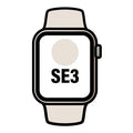Apple Watch SE3/ GPS/ 44mm/ Caja de Aluminio Branco Estrella/ Correa Deportiva Arena S/M