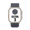 Apple Watch Ultra 3/ GPS/ Cellular/ 49mm/ Caja Titanio Preto/ Correa Loop Alpine Preta S
