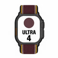 Apple Watch Ultra 4/ GPS/ 49mm/ Caja de Titanio Preto/ Correa Loop Trail Burdeos M/L