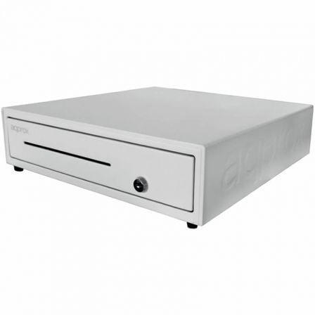 Cajón Portamonedas Approx appCASH01WH/ Manual y Automático/ Branco