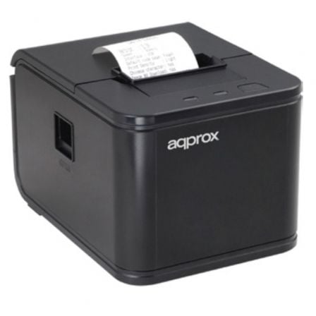 Impressora de Tickets Approx appPOS58AU/ Térmica/ Ancho papel 58mm/ USB/ Preta