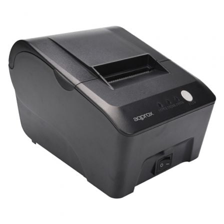Impressora de Tickets Approx appPOS58MU/ Térmica/ Ancho papel 58mm/ USB/ Preta