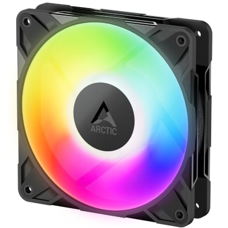 Ventilador Arctic P12 Pro A-RGB LN/ 12cm/ Preto