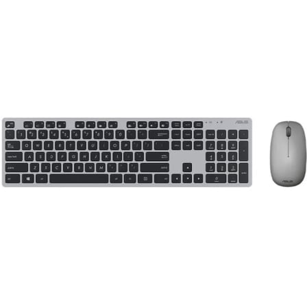 Teclado y Rato Inalámbricos Asus W5000 Wireless/ Gris