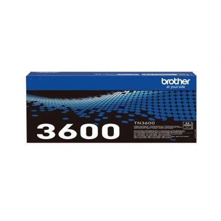 Tóner Original Brother TN3600/ Preto