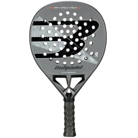 Pala de Pádel Bullpadel Hack 04 Hybrid 2026 (Paquito Navarro)/ Preta y Gris
