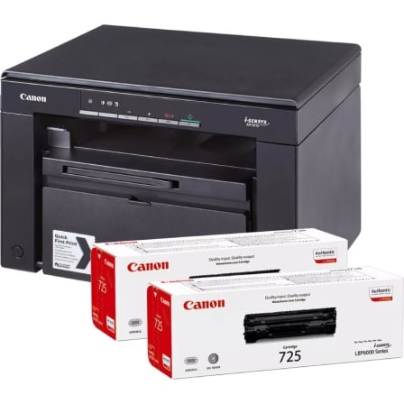 Multifunción Láser Monocromo Canon I-SENSYS MF3010/ Preta