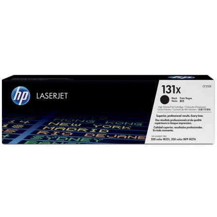 Tóner Original HP nº131X XL Alta Capacidad/ Preto