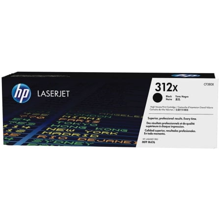 Tóner Original HP nº312X XL Alta Capacidad/ Preto