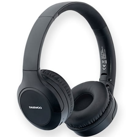 Auscultadores Inalámbricos Daewoo DW2017/ con Micrófono/ Bluetooth/ Pretos