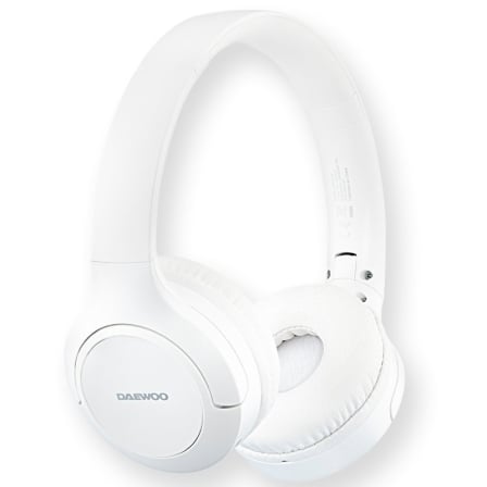 Auscultadores Inalámbricos Daewoo DW2018/ con Micrófono/ Bluetooth/ Brancos