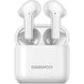 Auscultadores Bluetooth Daewoo DW2021 con estuche de carga/ Autonomía 5h/ Brancos