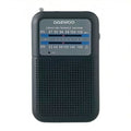 Radio Portátil Daewoo DW1008/ a Pilas/ Preta