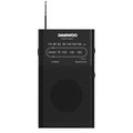 Radio Portátil Daewoo DW1027/ a Pilas/ Preta