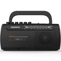 Radio Cassete Daewoo DW1108/ con Cable/ a Pilas/ Preta