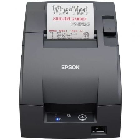 Impressora de Tickets Epson TM-U220IIB/ Ancho papel 76mm/ USB/ Preta