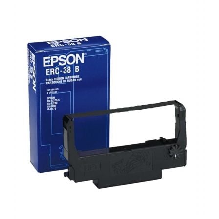 Cinta Matricial Epson ERC-38/ Preta
