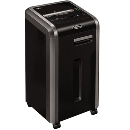 Destructora Fellowes 225Mi/ Corte en Micropartículas de 2 x 12mm/ Preta