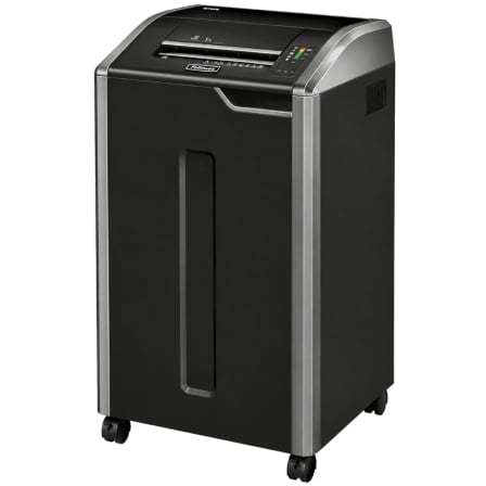 Destructora Fellowes 425HS/ Corte en Partículas de 1 x 5mm/ Preta