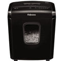 Destructora Fellowes 6M/ Minicorte de 4 x 12mm/ Preta